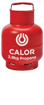 3.9kg propane gas bottle