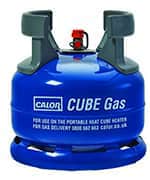 Cube gas bottle